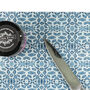 Blue 'Tudor Rose' Worktop Protector / Chopping Board, thumbnail 6 of 11