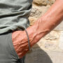 Men's Bold Curb Titanium Bracelet, thumbnail 2 of 4