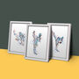 Set Of Three Taekwondo Prints, thumbnail 1 of 5