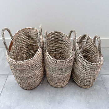 Oval Open Weave Nesting Baskets, 5 of 7
