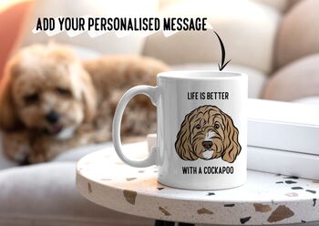 Personalised Cockapoo Mug, 3 of 5