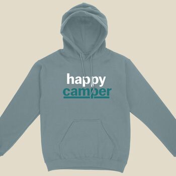 Happy Camper Adult Hoodie, 5 of 6