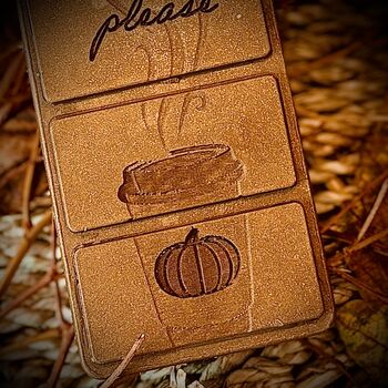 Autumn Bookish Gift | Books And Pumpkin Spice Wax Melt Bar, 4 of 4