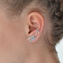 Sterling Silver Cheyenne Ear Cuff, thumbnail 2 of 4