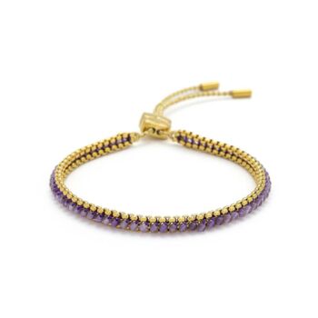 Zena Gemstone Braided Bracelets, 5 of 5