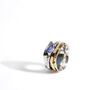 Aura Magic Tanzanite Silver Spinning Ring, thumbnail 3 of 12