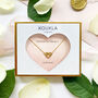 Bridesmaid Thank You Necklace Gold, thumbnail 1 of 8