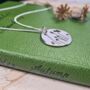 Sterling Silver Poppy Fields Necklace, thumbnail 2 of 5