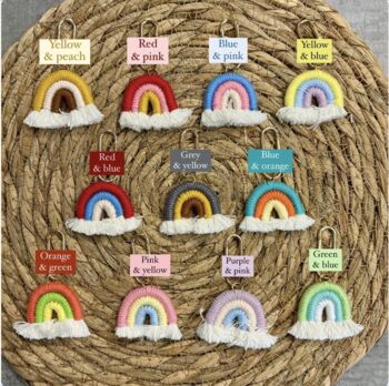Thank You Keyring Gift For Teacher And Nursery Staff, 6 of 7