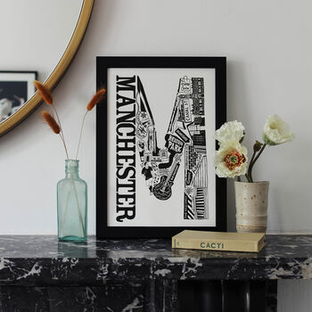 Best Of Manchester Print Graduation Gift, 7 of 7