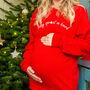 'Baby Sprout On Board' Mum To Be Christmas Jumper, thumbnail 2 of 10
