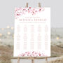 Cherry Blossom Wedding Seating Chart, thumbnail 1 of 5