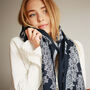 Personalised Cashmere Lace Embedded Scarf, thumbnail 1 of 12