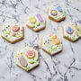 Luxury Hand Iced Biscuits Gift Box, Six Or 12 Biscuits, thumbnail 9 of 12