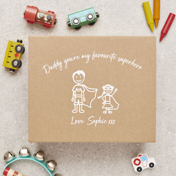 Personalised Superhero In Disguise Father's Day Hamper, 5 of 10