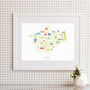 Personalised Cheshire Map: Add Favourite Places, thumbnail 4 of 4
