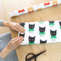 Personalised Cat Christmas Wrapping Paper, thumbnail 9 of 9