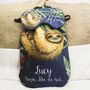 Personalised Sloth Sleeping Eye Mask, Travel Gift, thumbnail 3 of 4