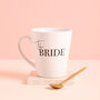 The Bride Latte Mug, thumbnail 2 of 3