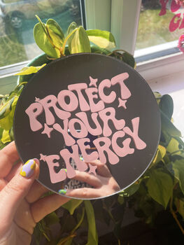 Protect Your Energy Mini Mirror, 2 of 7