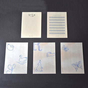 Illustrated Mini Writing Paper Set, 2 of 12