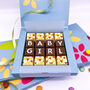 Personalised New Baby Girl Message Chocolates, thumbnail 3 of 9