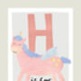 Personalised Children's Animal Name Print, thumbnail 9 of 12
