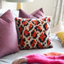 Leopard Print Cushion Cover Knitting Kit, thumbnail 1 of 12
