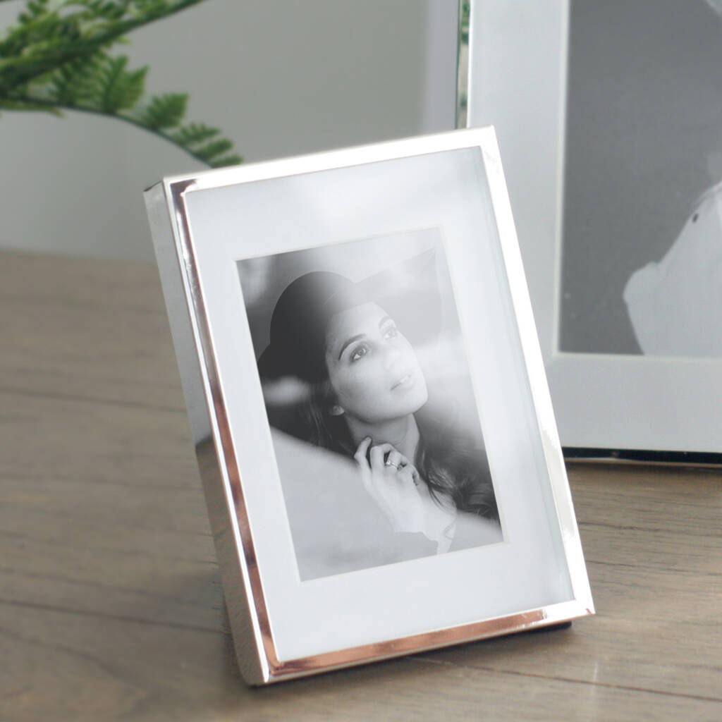 Mini Thin Silver Box Photo Frame 3' X 2.5' By Jodie Byrne ...