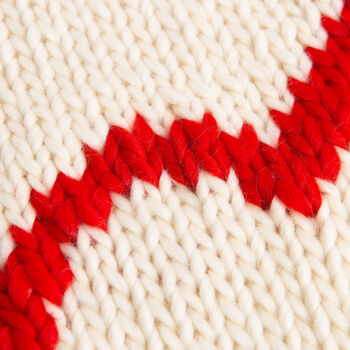 Valentines Blanket Easy Knitting Kit, 5 of 8