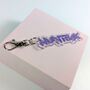 Huntr/X Kpop Demon Hunters Keyring Acrylic, Kpop Anime, thumbnail 1 of 5