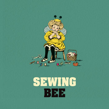 Sewing Card For Her ‘Sewing Bee’, 2 of 4