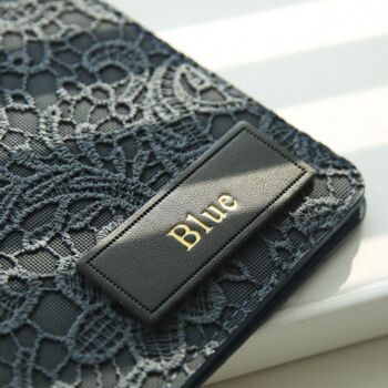 Personalised Crotchet Lace Travel Passport Cover, 3 of 7
