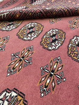 Bokhara Rose Pink Rug, 6 of 6