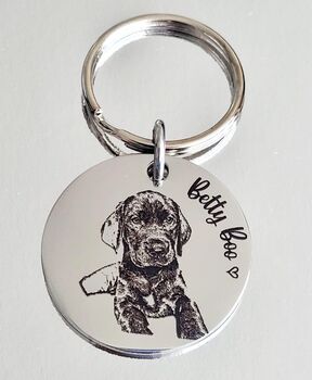 Actual Photo Keyring, Various Colours, 8 of 12