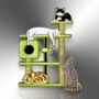 Kitten Cat Tree Enamel Pin Brooch, Gift For Cat Lover, thumbnail 3 of 8