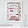 Personalised Baby's First Year Print 'Floral Delight', thumbnail 3 of 4