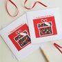 Personalised Gift And Tag Christmas Card, thumbnail 2 of 5
