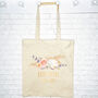 Bride To Be Pampas Grass And Gold Wedding Tote Bag, thumbnail 1 of 2