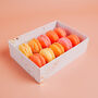 10 Piece Summer Fun And Fruity Macaron Gift Box, thumbnail 3 of 4