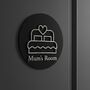 Bedroom Love Door Sign In With Raised Bed Design, thumbnail 1 of 5