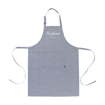 Personalised Birthday Est. Cotton Apron, 9 of 12