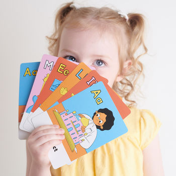 Children's Galphabet Flash Cards, 3 of 12