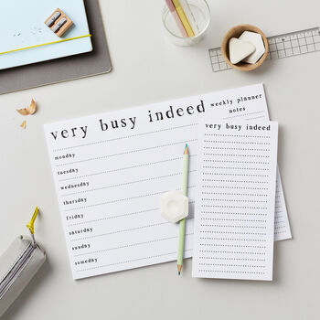Very Busy Indeed Weekly Planner Bundle, 3 of 8