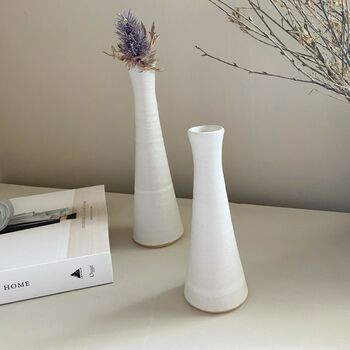 Stoneware Candlestick/Stem Vase, 3 of 3