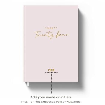 2024 Personalised Diary, A5 Week To View Planner, 12 of 12
