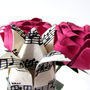 Roses And Tulip Origami Paper Bouquet, thumbnail 4 of 7