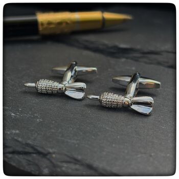 Personalised Darts Cufflinks, 5 of 8