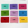 Personalised Cotton And Felt Christmas Stocking, thumbnail 5 of 7