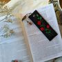 Bookmark With Hand Embroidered Red Rose, thumbnail 4 of 7